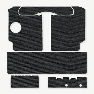 Light Wrap Kit for SureFire X400/X400U - die-cut Cordura 1000D kit pieces in Black - Combat Textiles