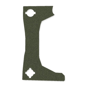 Swampfox Sentinel optic wrap kit outline, OD Green