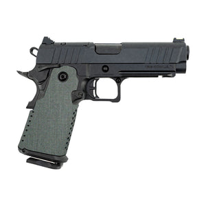 Tisas 1911 Double Stack (9mm) Cordura grip wrap, Ranger Green