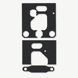 Optic Wrap Kit for Unity Tactical FAST MRDS - die-cut Cordura 1000D kit pieces in Black - Combat Textiles