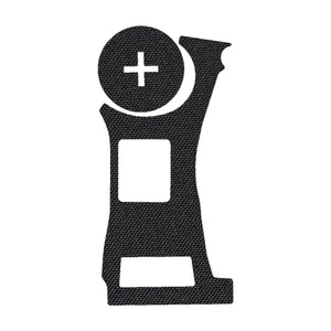 Vortex Defender CCW (Enclosed) optic wrap kit outline, Black