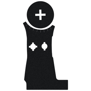 Vortex Venom (Enclosed) optic wrap kit outline, Black