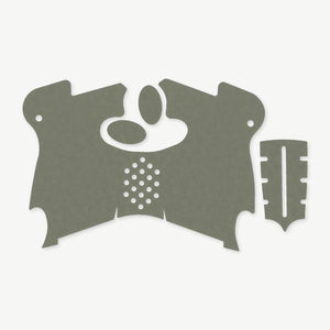 Grip Kit for Canik TP9 Elite SC - die-cut Cordura 1000D kit pieces in OD Green - Combat Textiles