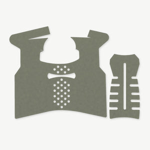 Grip Kit for Taurus GX4 Carry - die-cut Cordura 1000D kit pieces in OD Green - Combat Textiles