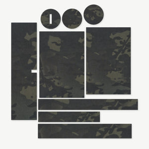 Optic Wrap Kit for Primary Arms SLx 1-6x24 Gen IV - die-cut Cordura 1000D kit pieces in MultiCam Black - Combat Textiles