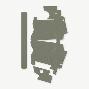 Light Wrap Kit for Streamlight TLR-7 HL-X SUB - die-cut Cordura 1000D kit pieces in OD Green - Combat Textiles