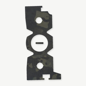 Optic Wrap Kit for Trijicon RCR - die-cut Cordura 1000D kit pieces in MultiCam Black - Combat Textiles