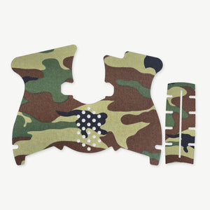 Grip Kit for Taurus GX4 - die-cut Cordura 1000D kit pieces in M81 Woodland - Combat Textiles