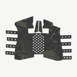 Grip Kit for Shadow Systems CR920XP / CR920X - die-cut Cordura 1000D kit pieces in MultiCam Black - Combat Textiles