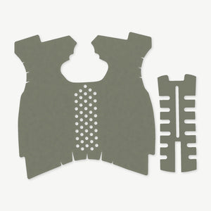 Grip Kit for Springfield XDM 9mm/.40 S&W (Full Size) - die-cut Cordura 1000D kit pieces in OD Green - Combat Textiles