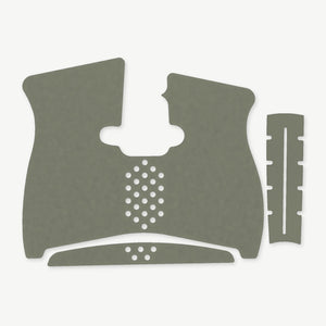 Grip Kit for Taurus G2C - die-cut Cordura 1000D kit pieces in OD Green - Combat Textiles
