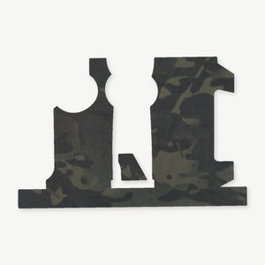 Optic Wrap Kit for Holosun ARO - die-cut Cordura 1000D kit pieces in MultiCam Black - Combat Textiles