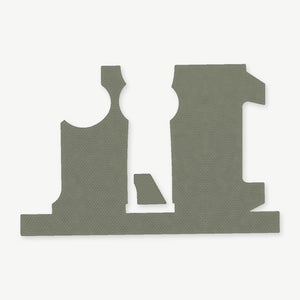 Optic Wrap Kit for Holosun ARO - die-cut Cordura 1000D kit pieces in OD Green - Combat Textiles