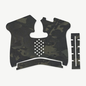 Grip Kit for Smith & Wesson M&P Shield 1.0 - die-cut Cordura 1000D kit pieces in MultiCam Black - Combat Textiles