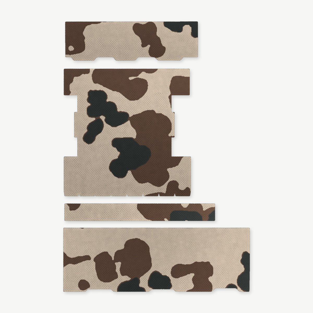 Light Wrap Kit for Streamlight ProTac Rail-Mount 2 - die-cut Cordura 1000D kit pieces in Tropentarn - Combat Textiles