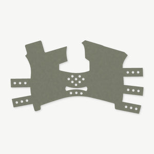 Grip Kit for Smith & Wesson Bodyguard - die-cut Cordura 1000D kit pieces in OD Green - Combat Textiles