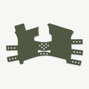 Grip Kit for Smith & Wesson Bodyguard - die-cut Cordura 1000D kit pieces in Ranger Green - Combat Textiles