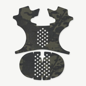Grip Kit for Smith & Wesson CSX - die-cut Cordura 1000D kit pieces in MultiCam Black - Combat Textiles