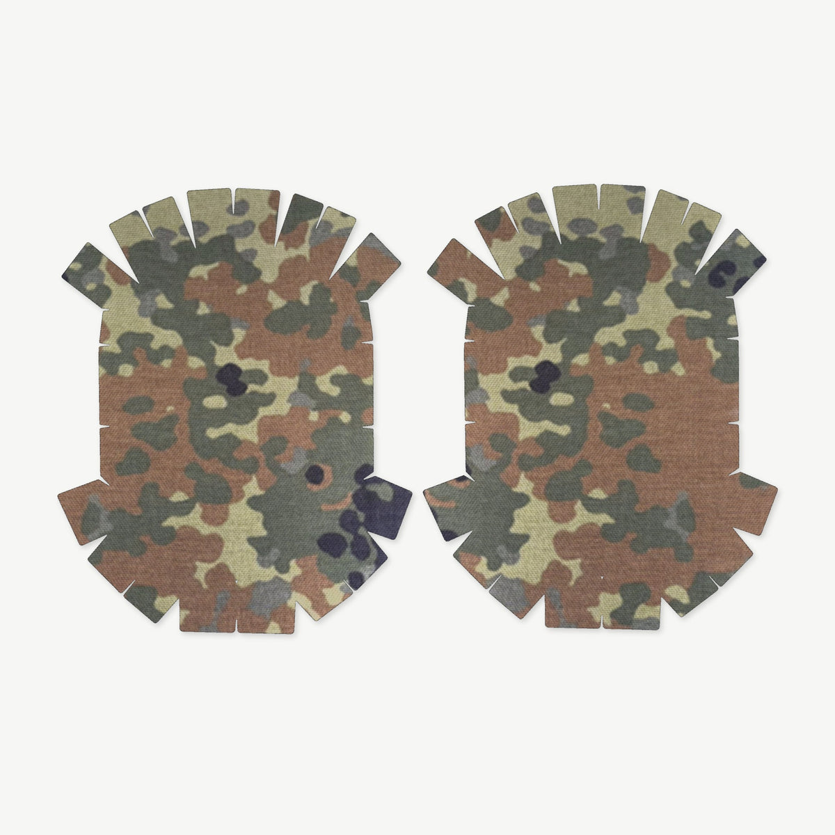 Ear Pro Wrap Kit for Walker’s Razor Slim (Passive) - die-cut Cordura 1000D kit pieces in Flecktarn - Combat Textiles