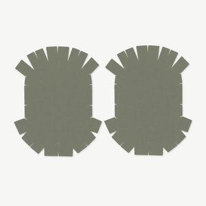 Ear Pro Wrap Kit for Walker’s Razor Slim (Passive) - die-cut Cordura 1000D kit pieces in OD Green - Combat Textiles