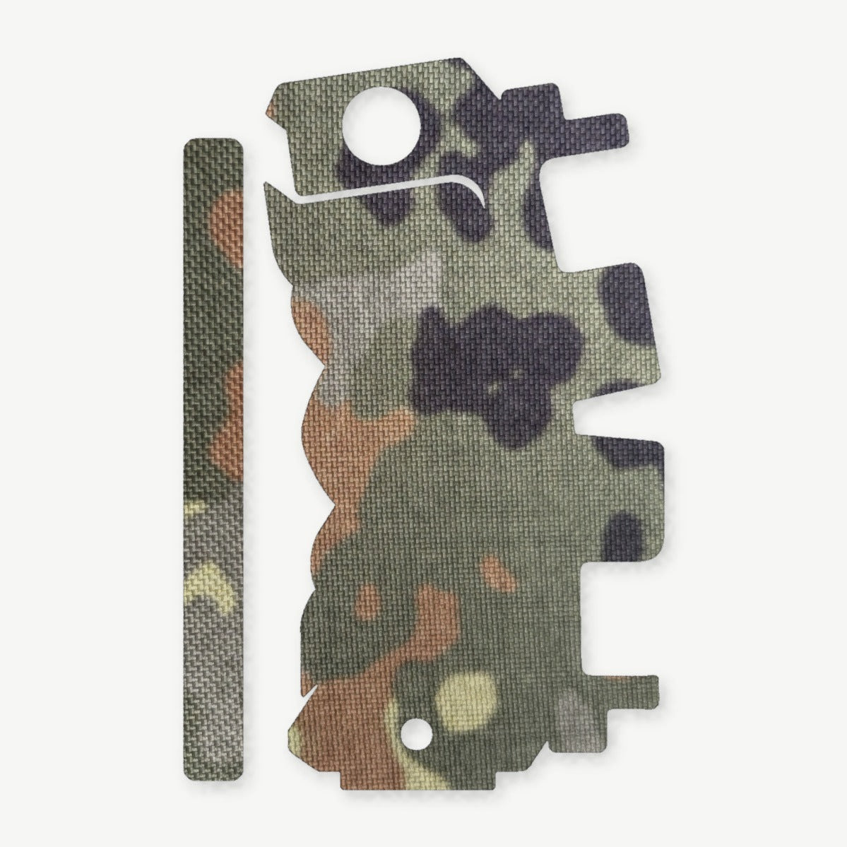 Light Wrap Kit for Streamlight TLR-7 (side switch) - die-cut Cordura 1000D kit pieces in Flecktarn - Combat Textiles