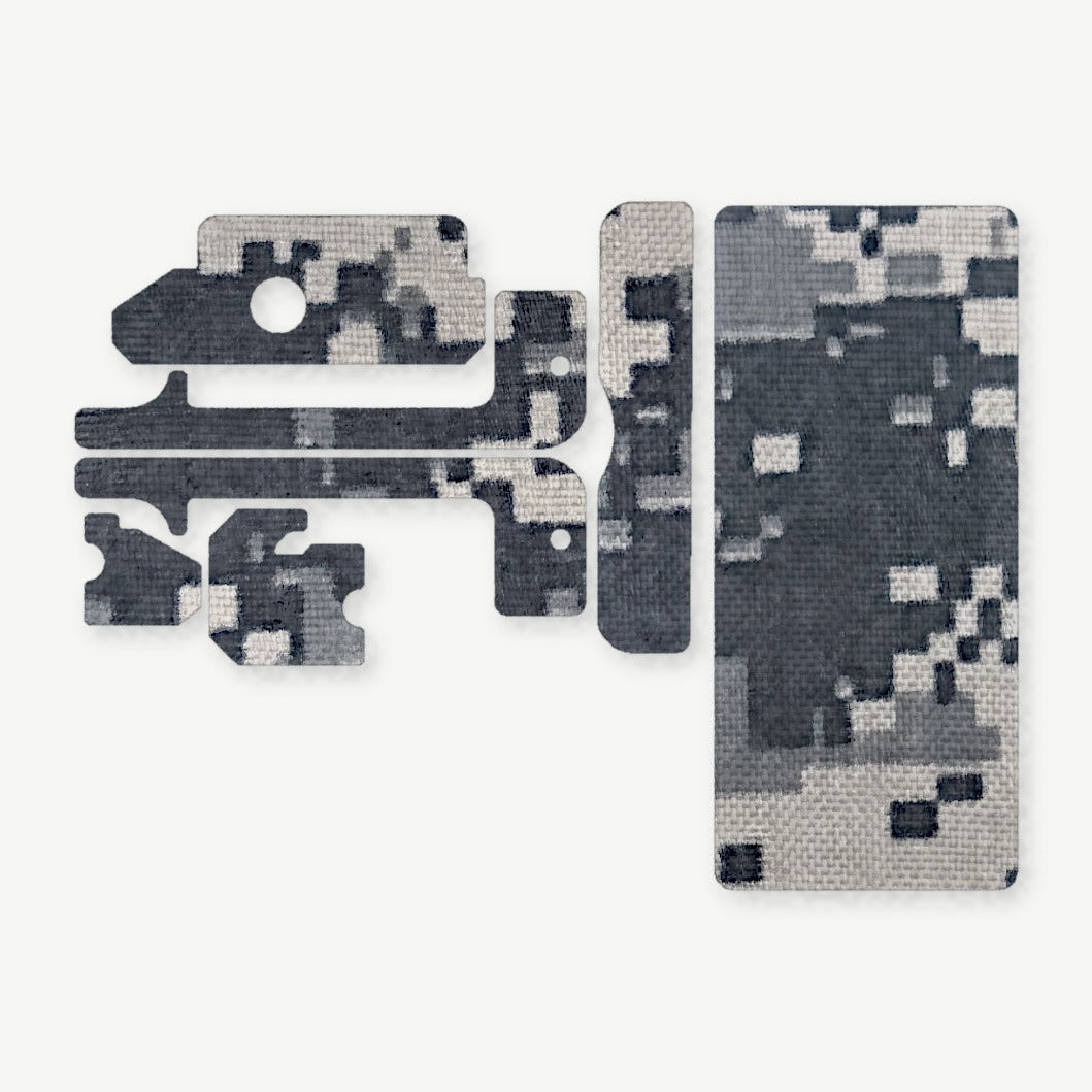Light Wrap Kit for OLIGHT VALKYRIE PL-MINI 3 - die-cut Cordura 1000D kit pieces in ACU - Combat Textiles