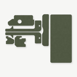 Light Wrap Kit for OLIGHT VALKYRIE PL-MINI 3 - die-cut Cordura 1000D kit pieces in Ranger Green - Combat Textiles