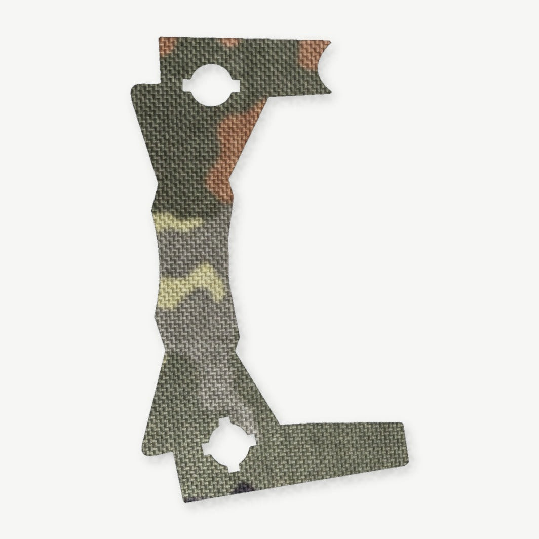 Optic Wrap Kit for Swampfox Sentinel II - die-cut Cordura 1000D kit pieces in Flecktarn - Combat Textiles