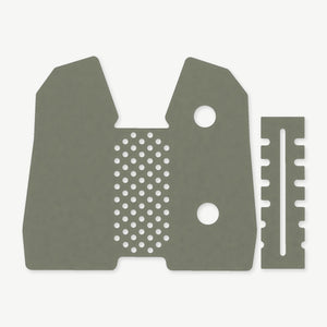 Grip Kit for Magpul MOE EVO - die-cut Cordura 1000D kit pieces in OD Green - Combat Textiles