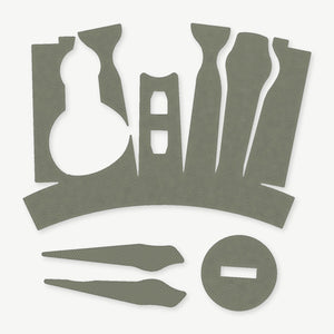 Optic Wrap Kit for SIG Romeo 5 (Gen 2) - die-cut Cordura 1000D kit pieces in OD Green - Combat Textiles