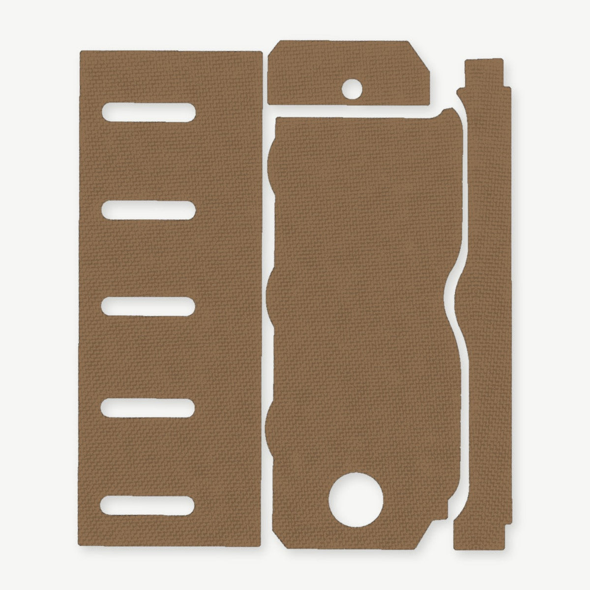 Light Wrap Kit for Modlite PL-350C - die-cut Cordura 1000D kit pieces in Coyote - Combat Textiles