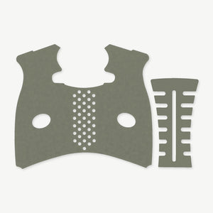 Grip Kit for FNS 9/40 Full Size - die-cut Cordura 1000D kit pieces in OD Green - Combat Textiles