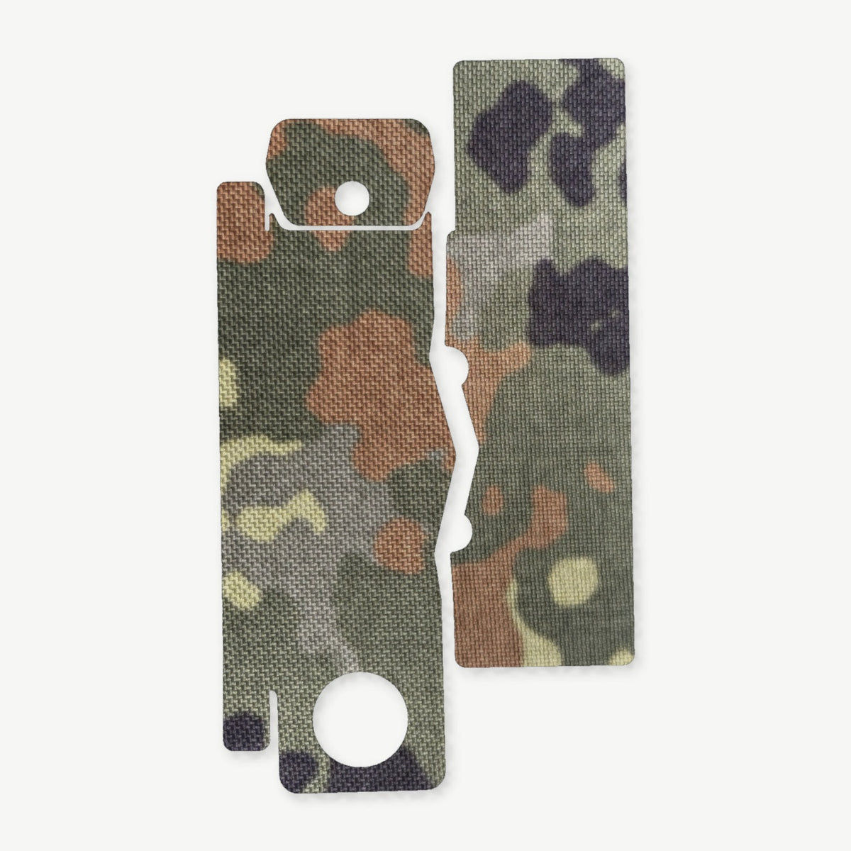 Light Wrap Kit for Streamlight TLR-3 - die-cut Cordura 1000D kit pieces in Flecktarn - Combat Textiles