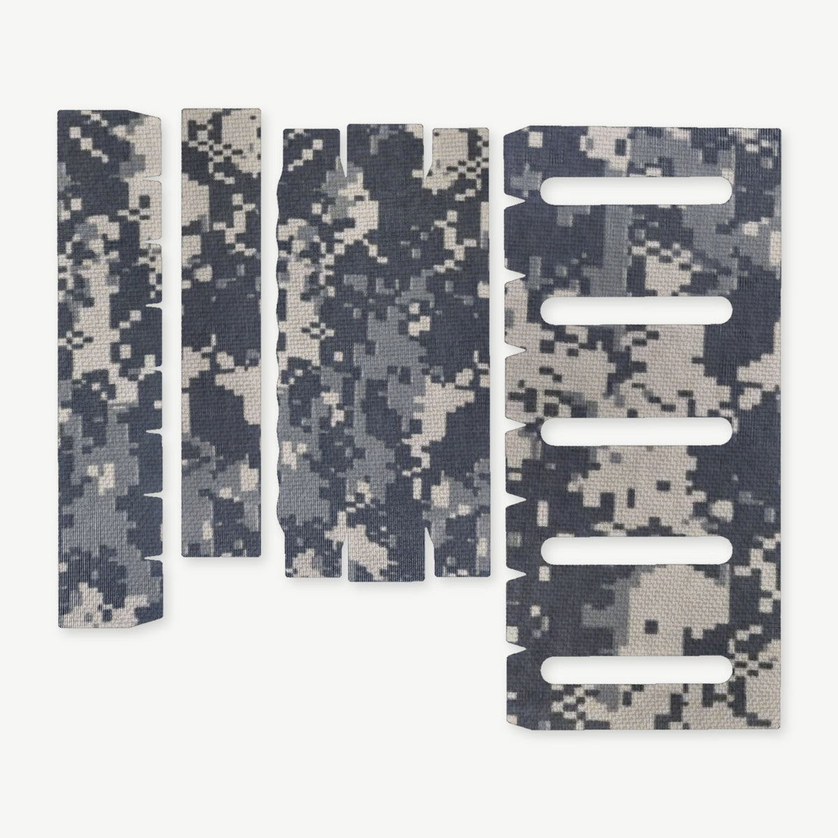 Light Wrap Kit for Modlite 18350 Rifle Light (PLHv2, v3/OKW v2) - die-cut Cordura 1000D kit pieces in ACU - Combat Textiles