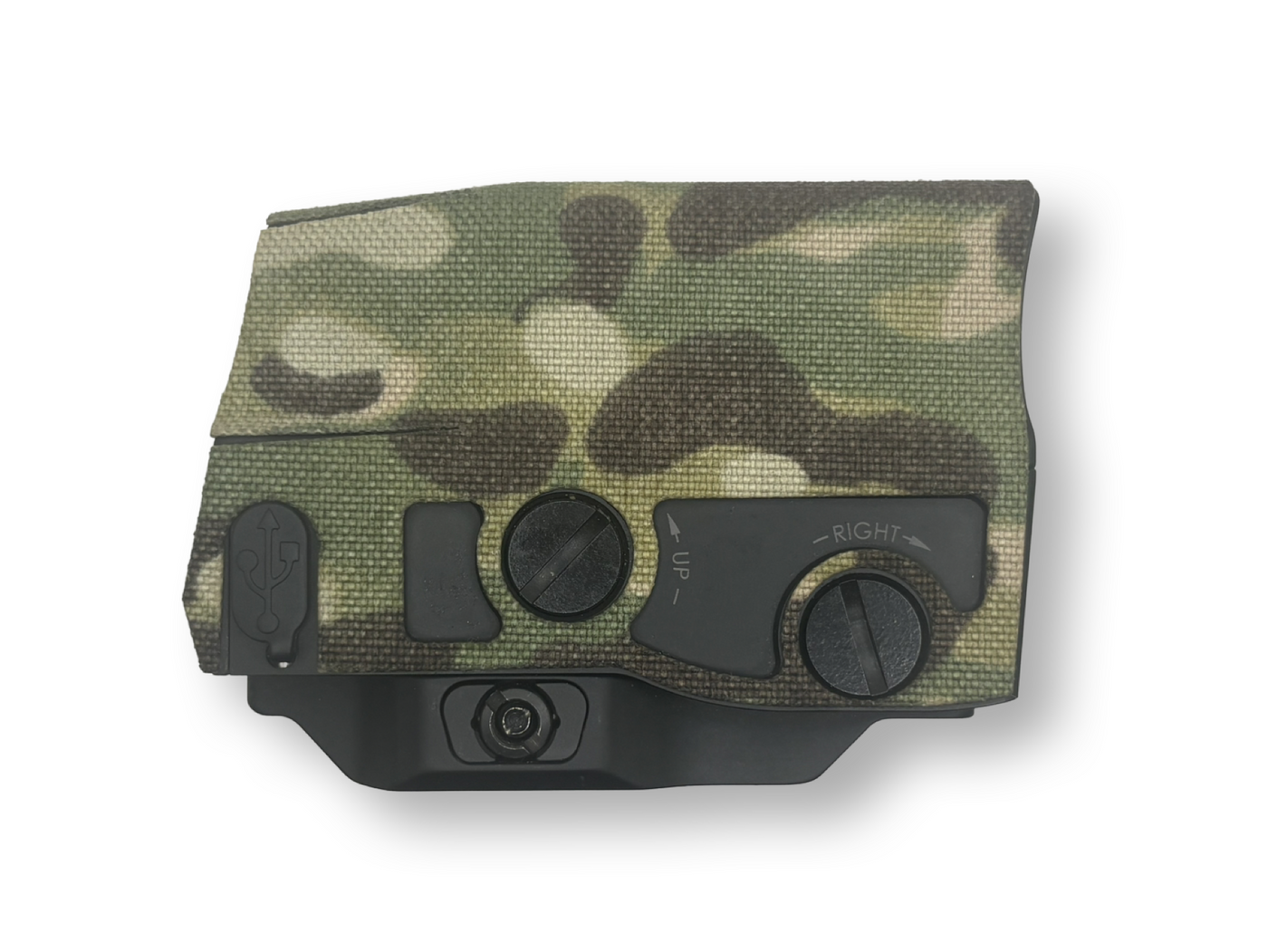 Cordura 1000D optic wrap on the Vortex Razor AMG UH-1 Gen 1 — Combat Textiles