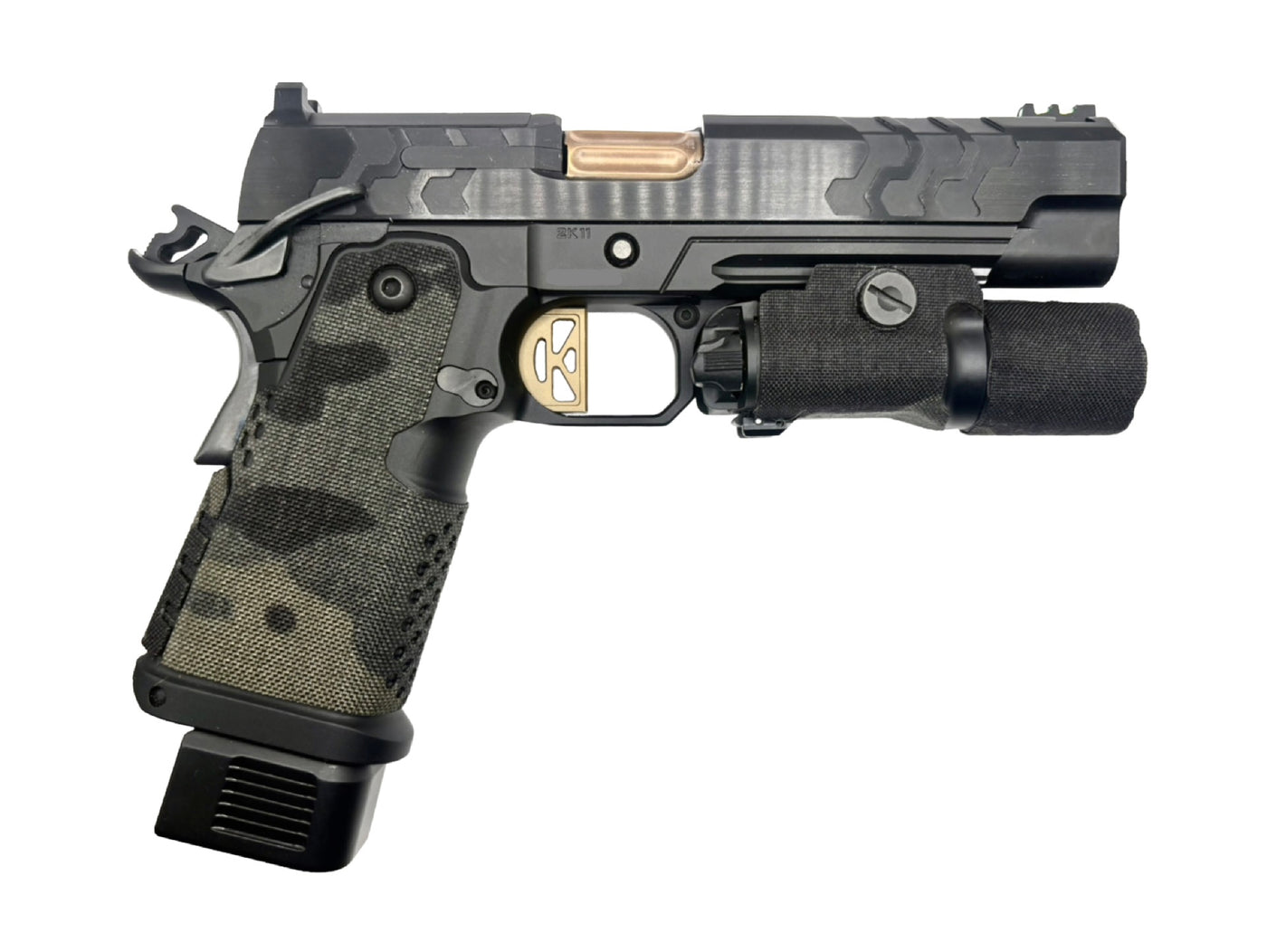 Cordura 1000D grip wrap on the Kimber 2K11 — Combat Textiles
