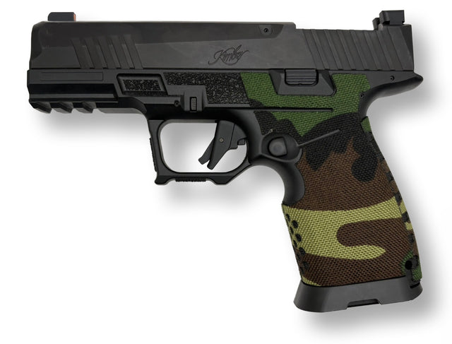 Cordura 1000D grip wrap on the Kimber R7 Mako Carbon Compact — Combat Textiles
