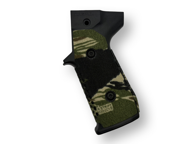 Cordura 1000D grip wrap on the Magpul MOE EVO Grip — Combat Textiles