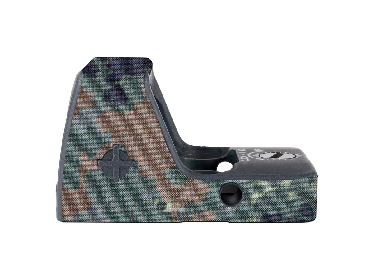 Trijicon RMR Type 2 Cordura 1000D optic wrap in Flecktarn — Combat Textiles
