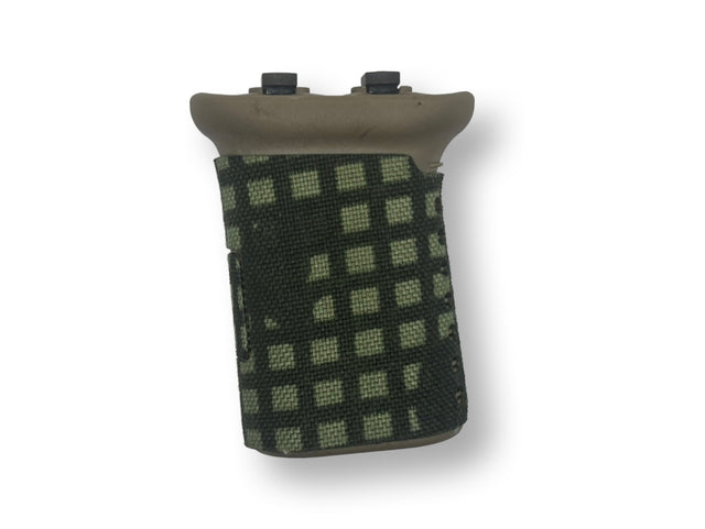 Cordura 1000D wrap on the BCM Vertical Grip Mod 3 — Combat Textiles