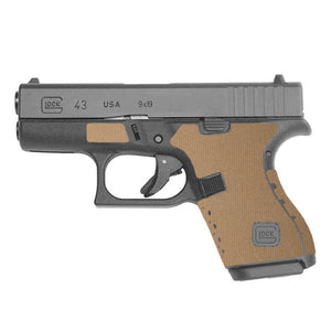Glock 43 Cordura 1000D grip wrap in Coyote — Combat Textiles