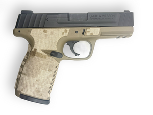 S&W SD9 1.0 Cordura grip wrap, detail 2