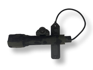 Cordura 1000D weapon light wrap on the Streamlight ProTac Rail-Mount 2 — Combat Textiles