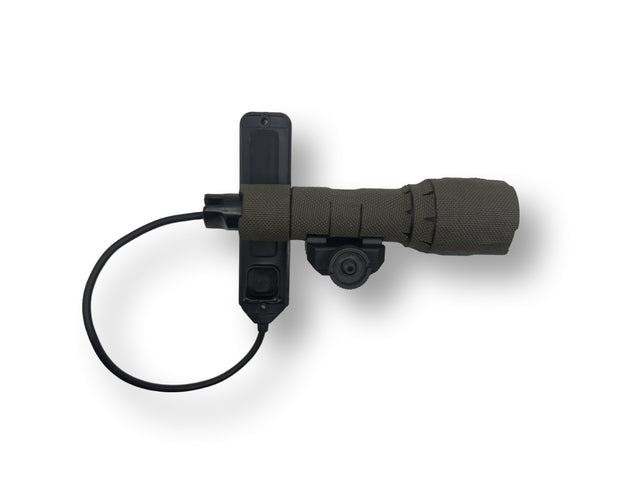 Cordura 1000D weapon light wrap on the Streamlight ProTac Rail-Mount 1 — Combat Textiles