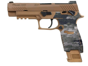 SIG M17 Cordura 1000D grip wrap in A-TACs iX — Combat Textiles