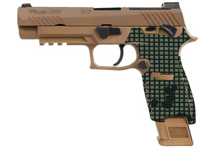 SIG M17 Cordura 1000D grip wrap in Desert Night Camo — Combat Textiles