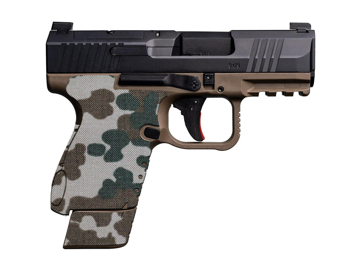 Canik Mete MC9 Cordura 1000D grip wrap in Tropentarn — Combat Textiles