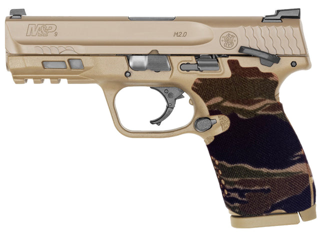 Cordura 1000D grip wrap on the S&W M&P 2.0 Compact — Combat Textiles