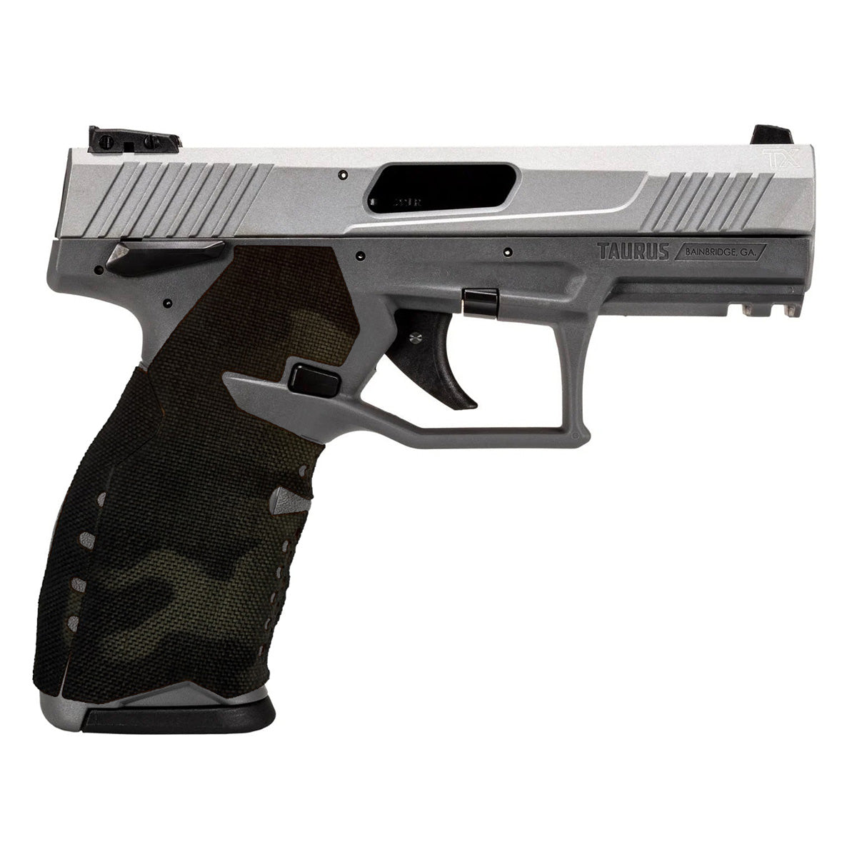 Cordura 1000D grip wrap on the Taurus TX22 — Combat Textiles