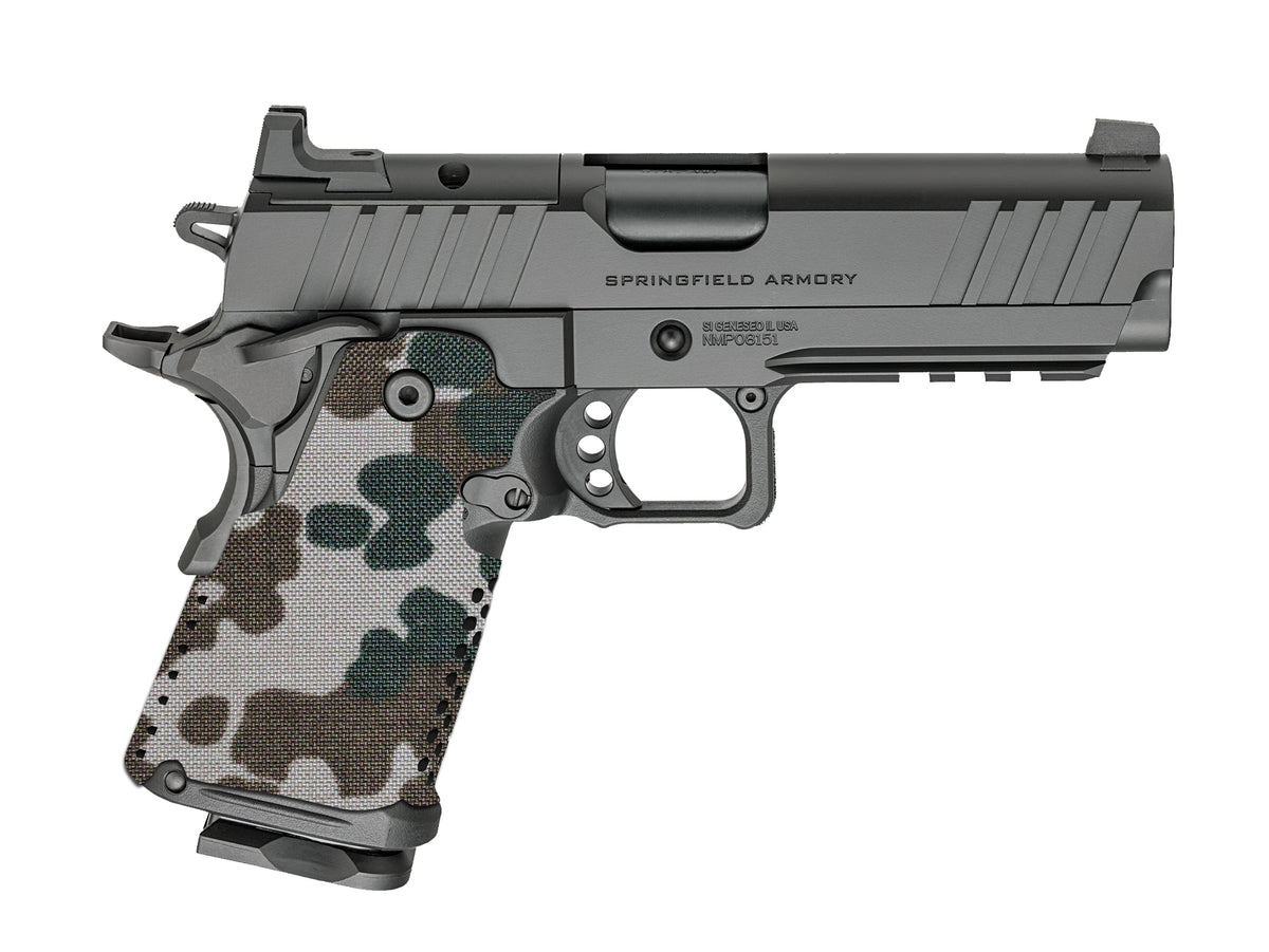 Springfield Prodigy Cordura 1000D grip wrap in Tropentarn — Combat Textiles